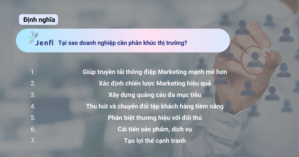 Phân khúc thị trường là gì và tầm quan trọng của khái niệm này